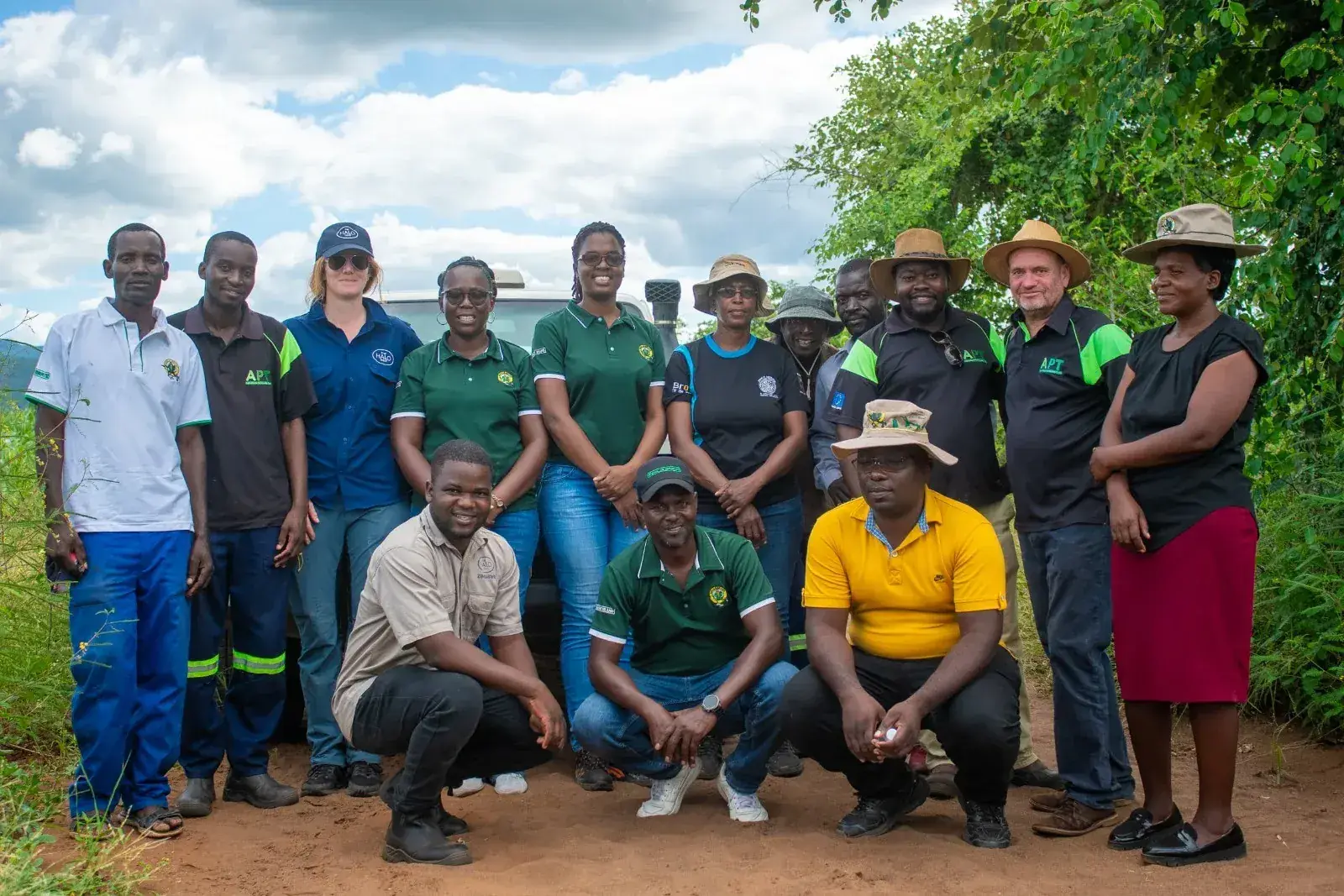 Zimplow teams in the field — community and sustainability activity
